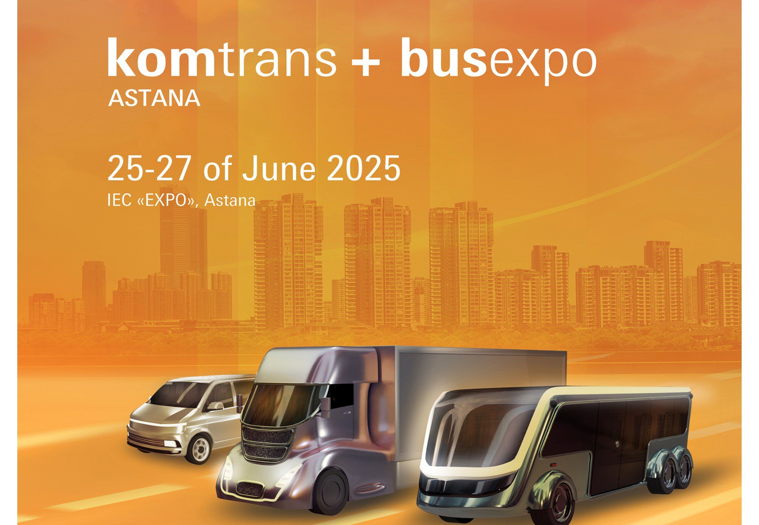 Komtrans + BUSexpo Astana 2025 Komtrans + BUSexpo Astana 2025
