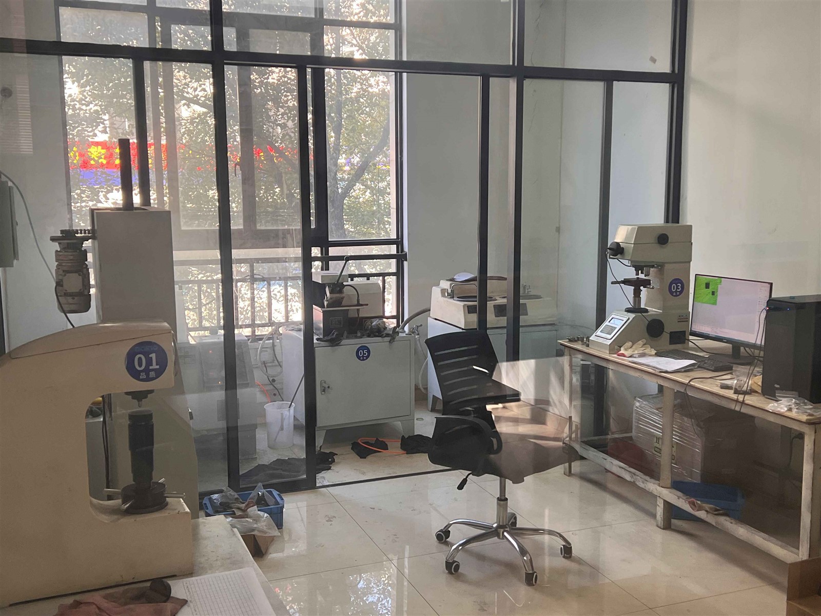 Product inspection room Product inspection room