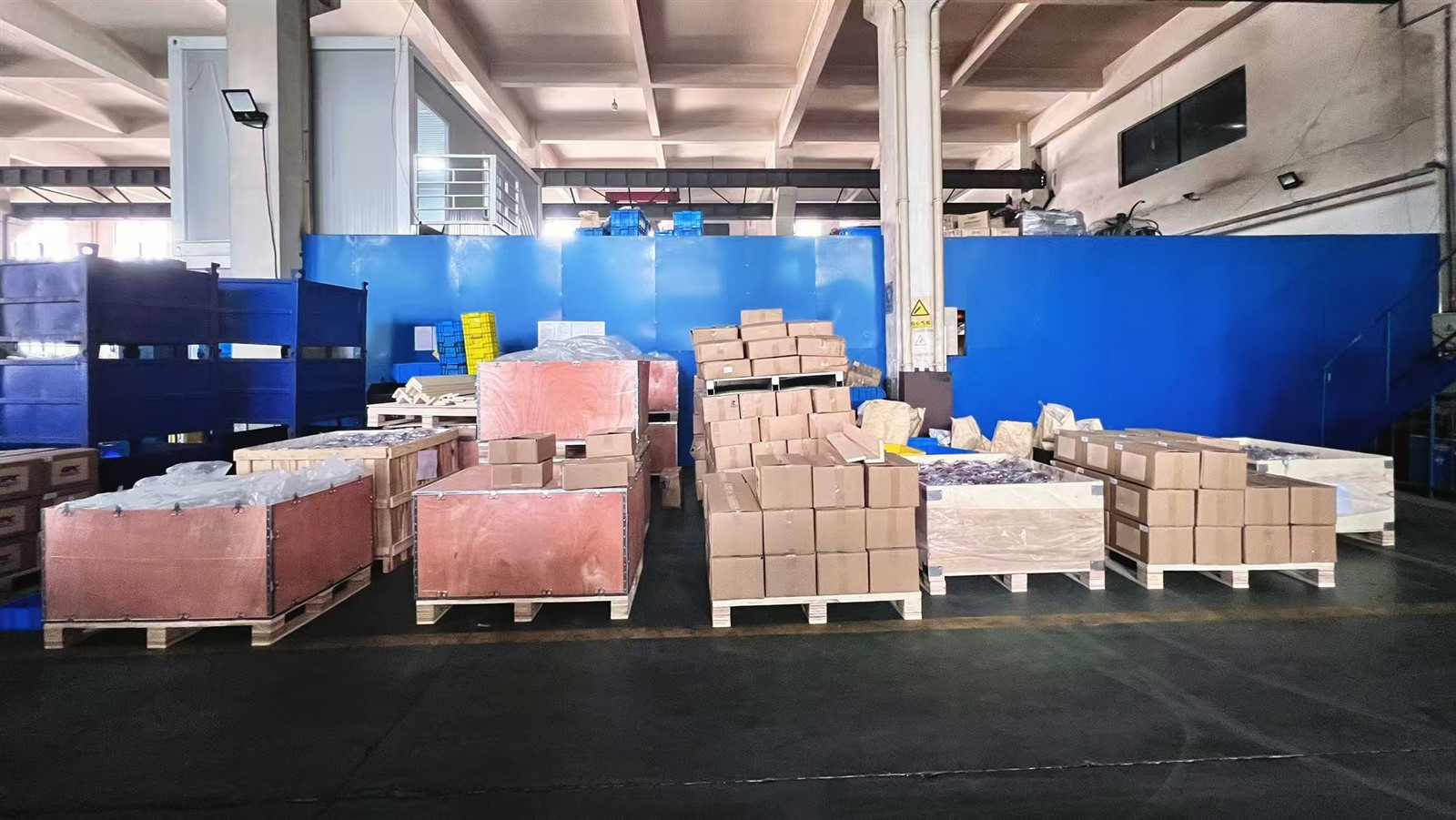 Packaging area Packaging area